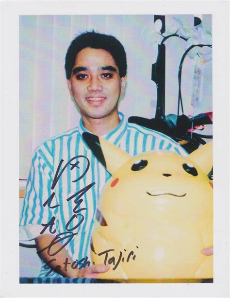 satoshi tajiri autograph|Autograph Collecting .